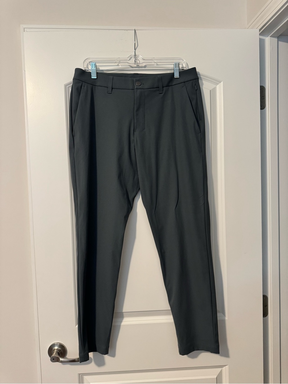 lululemon athletica Men's Charcoal Dress Pants - Modern Tailored Look